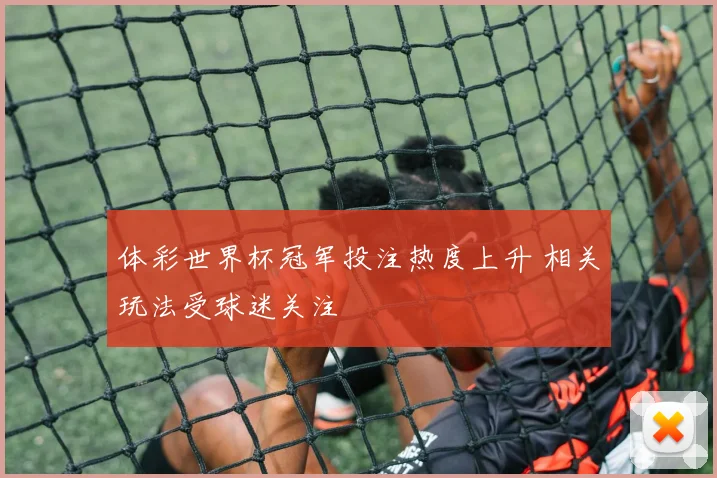 体彩世界杯冠军投注热度上升 相关玩法受球迷关注