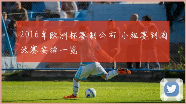 2016年欧洲杯赛制公布 小组赛到淘汰赛安排一览